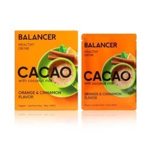 Какао Balancer на кокосовом молоке со вкусом Апельсин и корица